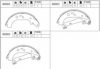 ASIMCO K6003 Brake Shoe Set
